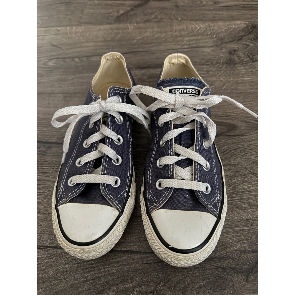 Converse Chucks Low Top Lace Up Navy W‎ 5.5 Men 3.5